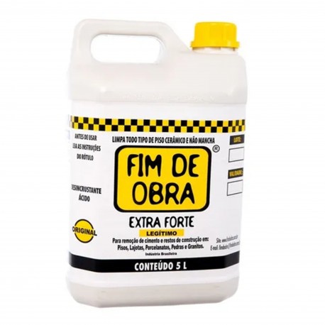 FIM DE OBRA 5 LITROS EXTRA FORTE