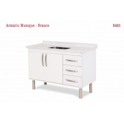 GABINETE MUNIQUE 1.20 M BRANCA