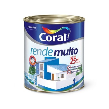 LATEX ACRILICO RENDE MUITO 1/4 L